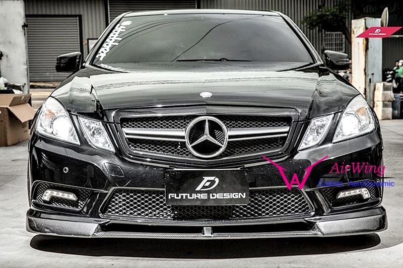 Mercedes-Benz W212 Pre Facelift- VORSTEINER carbon front lip 01